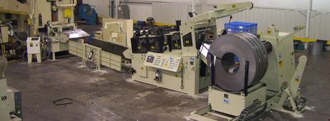New Cooper-Weymouth, Peterson press feed line ready to go into service after installation